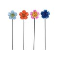 Meadowcreek Assorted Iron 17 in. H Flower Yard Stake, 24PK ZAC47M2791B